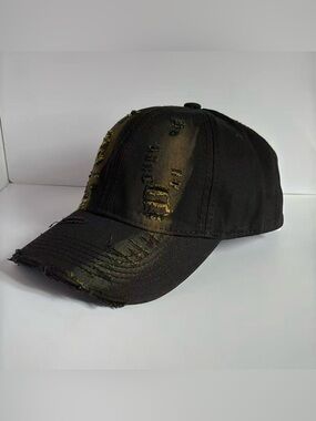 Distressed Washed Adjustable Baseball Cap for Men Women,Streetwear Punk Hip Hop